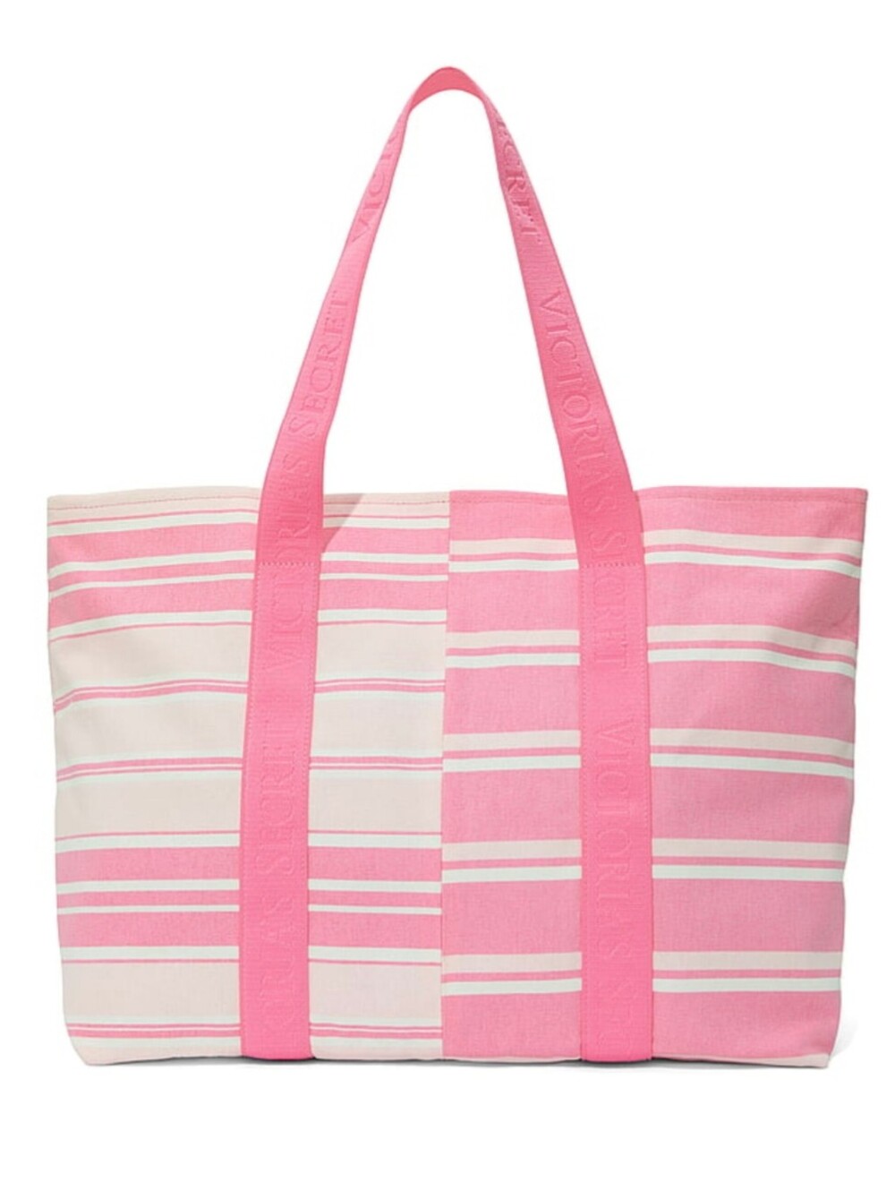 NWT Victoria's Secret Heritage Stripe Canvas Tote Bag